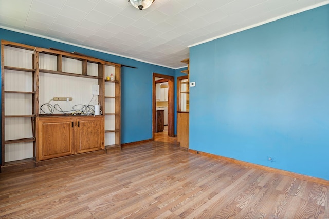 212 Lincoln St, Bangor, ME 04401 - unfurnished room featuring wood finished floors and ornamental molding