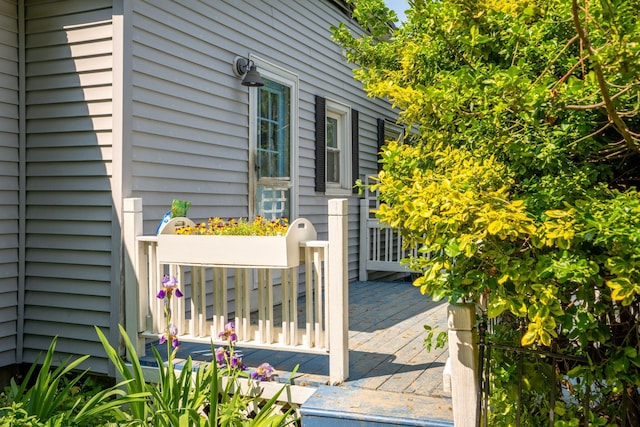 212 Lincoln St, Bangor, ME 04401 - view of deck
