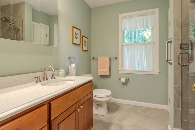 51 Tracy Cove Cir, Rome, ME 04963 - bathroom with a stall shower and vanity