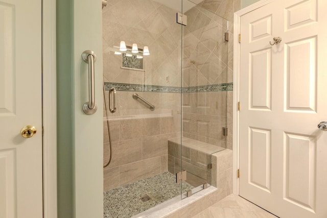 51 Tracy Cove Cir, Rome, ME 04963 - bathroom featuring a stall shower