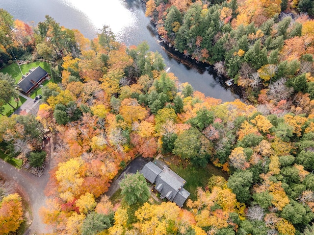 51 Tracy Cove Cir, Rome, ME 04963 - aerial view of a large body of water