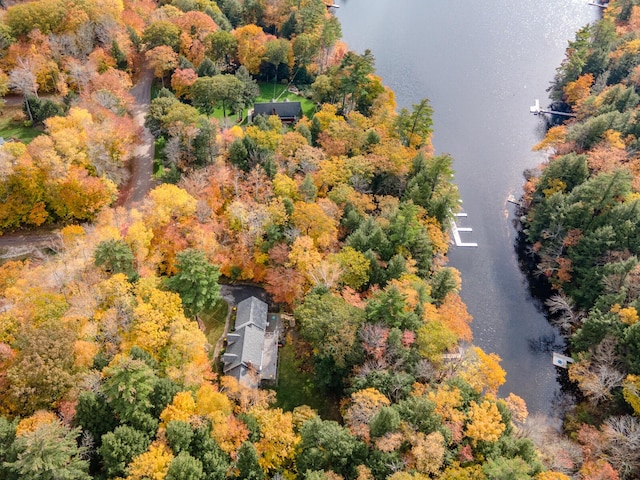 51 Tracy Cove Cir, Rome, ME 04963 - aerial view of a nearby body of water