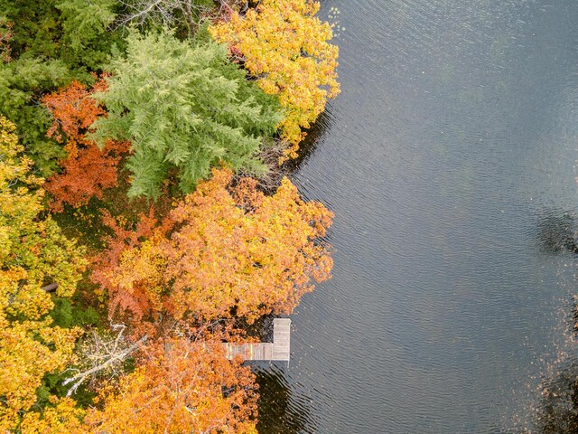 51 Tracy Cove Cir, Rome, ME 04963 - aerial view of a nearby body of water