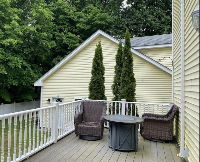 45 Tyler Ave, Bangor, ME 04401 - view of wooden deck