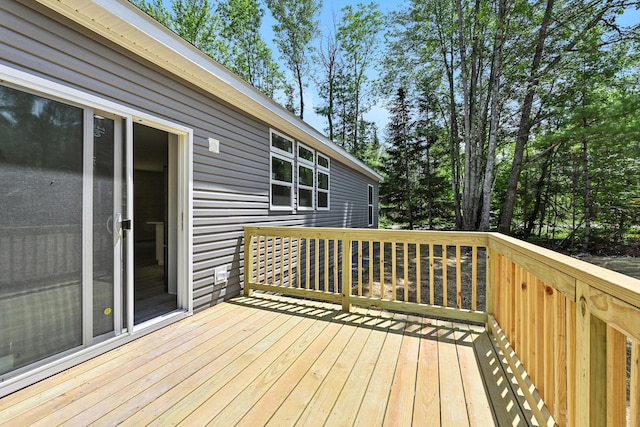 4 Willis Rd, Benton, ME 04901 - view of deck
