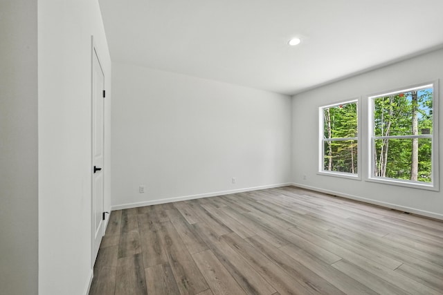 4 Willis Rd, Benton, ME 04901 - spare room featuring wood finished floors and recessed lighting