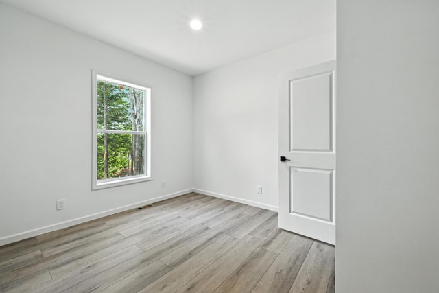 4 Willis Rd, Benton, ME 04901 - empty room featuring light wood finished floors and recessed lighting
