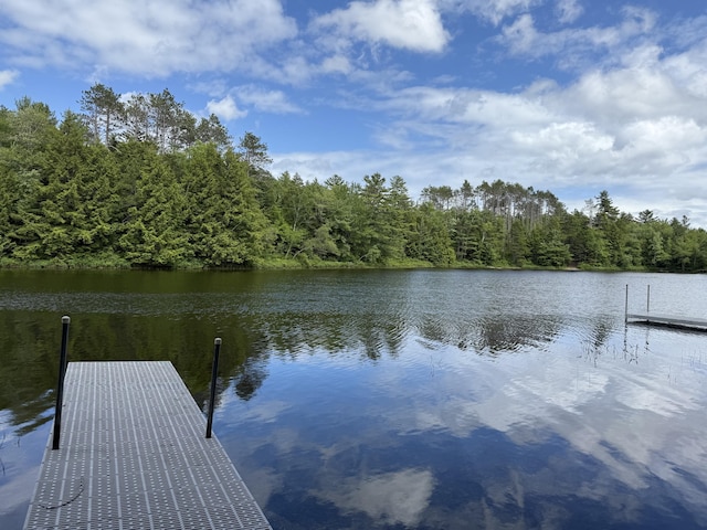 628 Springy Pond Rd, Otis, ME 04605 - dock area featuring a water view