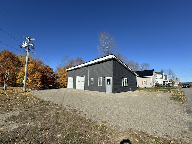 159 N St, Calais, ME 04619 - view of detached garage