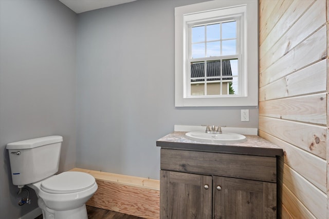 159 N St, Calais, ME 04619 - bathroom with vanity and toilet