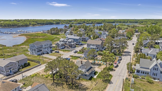 39 Main Ave, Saco, ME 04072 - aerial perspective of suburban area featuring a large body of water