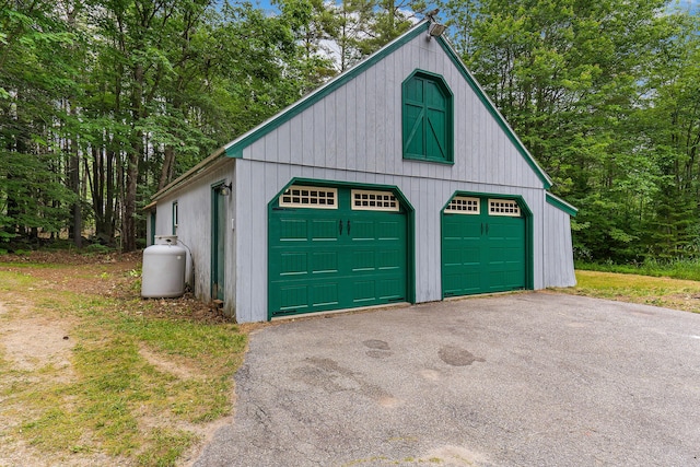 106 Bowdoinham Rd, Sabattus, ME 04280 - garage with a detached garage and driveway