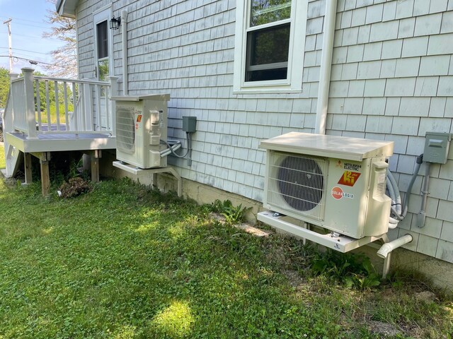 1165 Castine Rd, Penobscot, ME 04476 - exterior view of a cooling unit