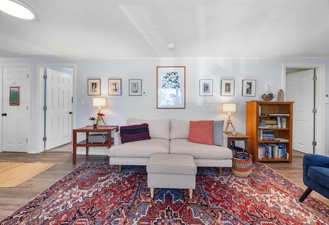 1165 Castine Rd, Penobscot, ME 04476 - living room with wood finished floors