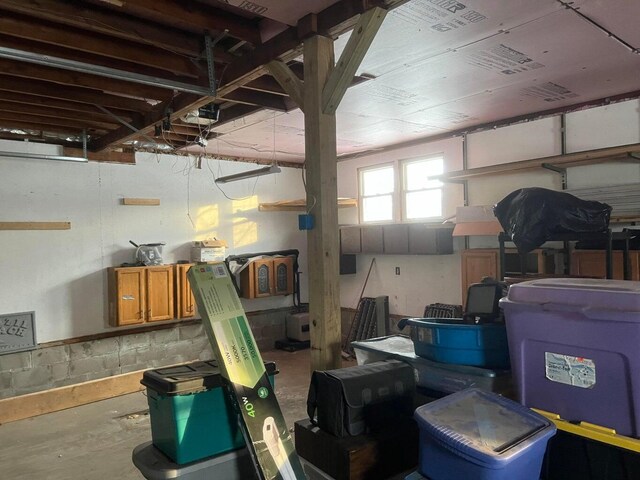 84 Pine St, Millinocket, ME 04462 - view of garage