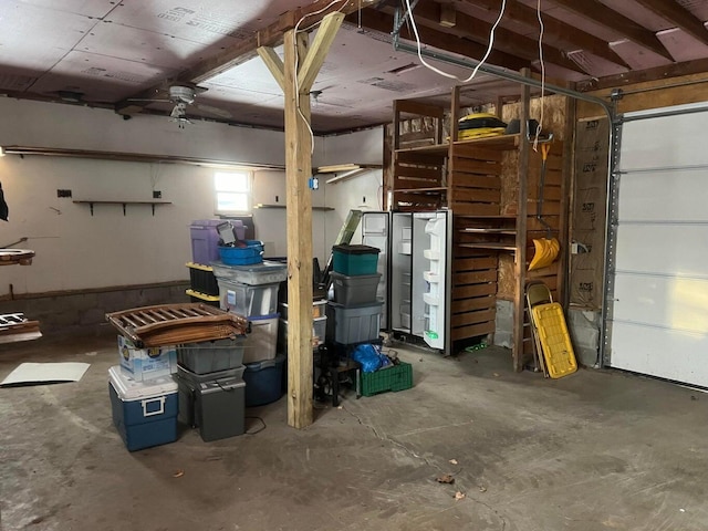 84 Pine St, Millinocket, ME 04462 - view of garage