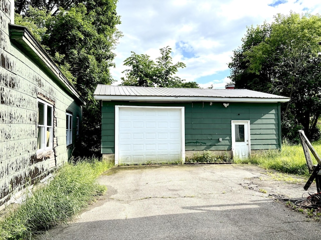84 Pine St, Millinocket, ME 04462 - view of detached garage