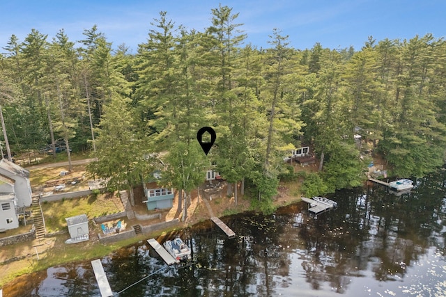 115 34th St, Acton, ME 04001 - exterior view of a heavily wooded area
