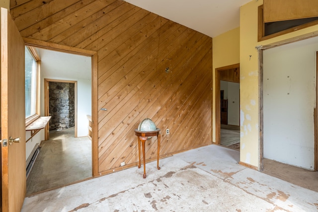 115 Swain Farm Rd, Rumford, ME 04276 - spare room with wooden walls