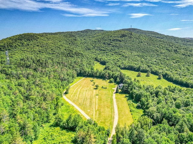 115 Swain Farm Rd, Rumford, ME 04276 - bird's eye view of a forest and mountains