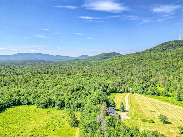 115 Swain Farm Rd, Rumford, ME 04276 - bird's eye view of a forest and mountains