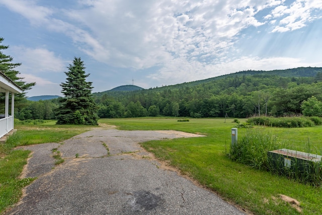 115 Swain Farm Rd, Rumford, ME 04276 - view of mountain backdrop featuring a forest