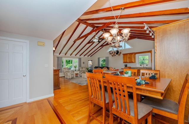 15 Vine St Unit B, South Berwick, ME 03908 - dining space with light wood-style floors, a chandelier, and ceiling fan