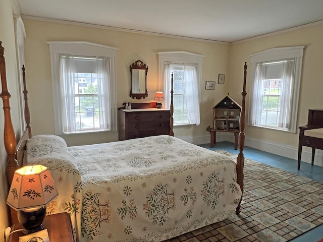 95 Main St, Castine, ME 04421 - bedroom with multiple windows and ornamental molding