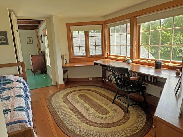 95 Main St, Castine, ME 04421 - office with wood finished floors