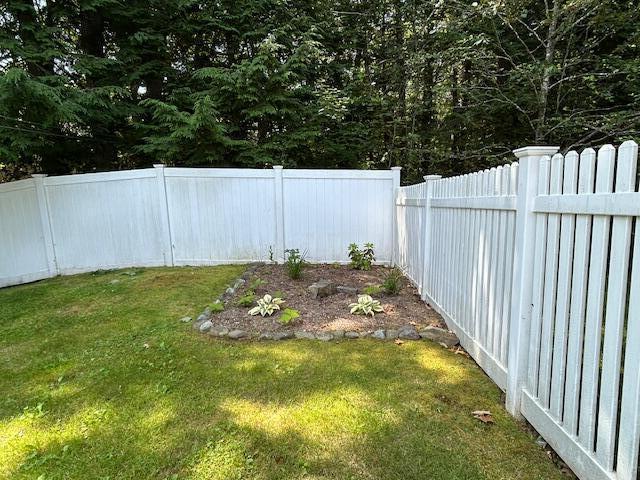 1 S Ridge Dr, Winslow, ME 04901 - view of fenced backyard