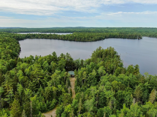 147 Loop Rd, Lincoln, ME 04457 - aerial view of a nearby body of water