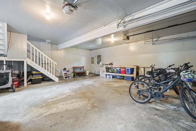 44 Ellen Cir, Yarmouth, ME 04096 - garage with a garage door opener