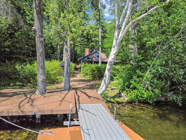 8 Horseshoe Is, Winthrop, ME 04364 - view of dock area