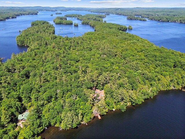 8 Horseshoe Is, Winthrop, ME 04364 - drone / aerial view of a nearby body of water