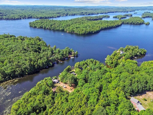 8 Horseshoe Is, Winthrop, ME 04364 - drone / aerial view of a nearby body of water