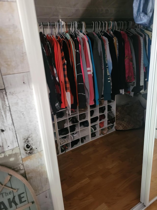13 S Brook Ln, Eagle Lake, ME 04739 - walk in closet with wood finished floors
