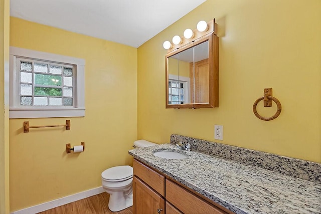 7 James St, Bingham, ME 04920 - bathroom with vanity and wood finished floors