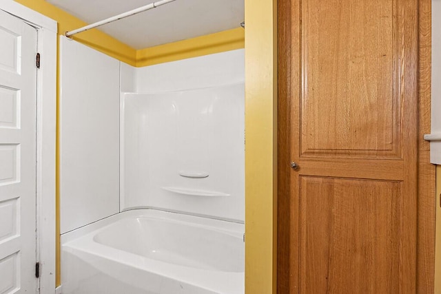 7 James St, Bingham, ME 04920 - full bathroom featuring washtub / shower combination