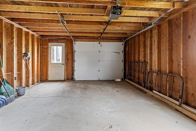 7 James St, Bingham, ME 04920 - garage with a garage door opener