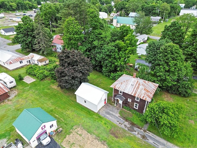 7 James St, Bingham, ME 04920 - aerial perspective of suburban area