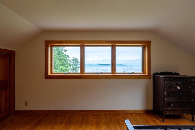 391 Main Rd, Islesboro, ME 04848 - bonus room with lofted ceiling and light wood finished floors
