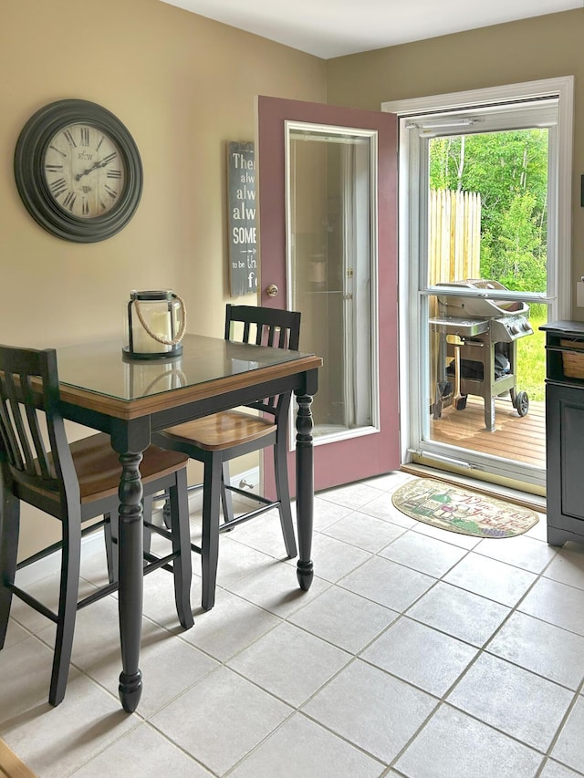 1016 State St Unit 7, Bangor, ME 04401 - dining room featuring light tile patterned floors
