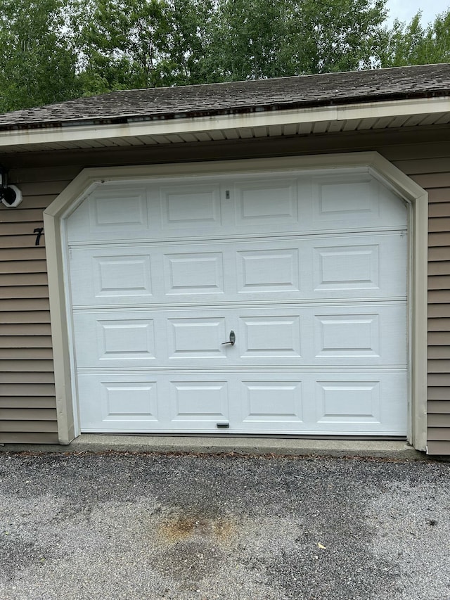 1016 State St Unit 7, Bangor, ME 04401 - garage with asphalt driveway