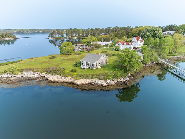 122 Isle Of Springs Rd, Boothbay, ME 04537 - aerial view of a nearby body of water
