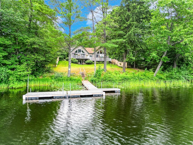146 Lone Indian Trl, Augusta, ME 04330 - dock with a water view