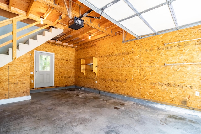 26 Spruce St, Bucksport, ME 04416 - garage with a garage door opener