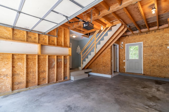 26 Spruce St, Bucksport, ME 04416 - garage with a garage door opener
