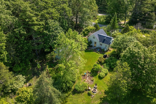 13 Gross Neck Rd, Waldoboro, ME 04572 - view from above of property