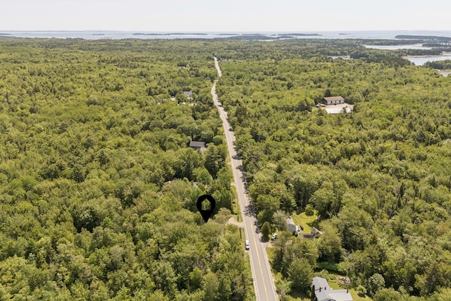 226 Seal Harbor Rd, Saint George, ME 04859 - aerial view of a forest and a large body of water