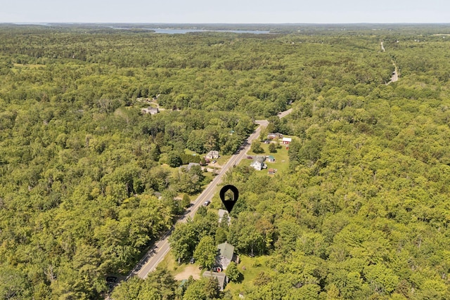 226 Seal Harbor Rd, Saint George, ME 04859 - bird's eye view of a heavily wooded area